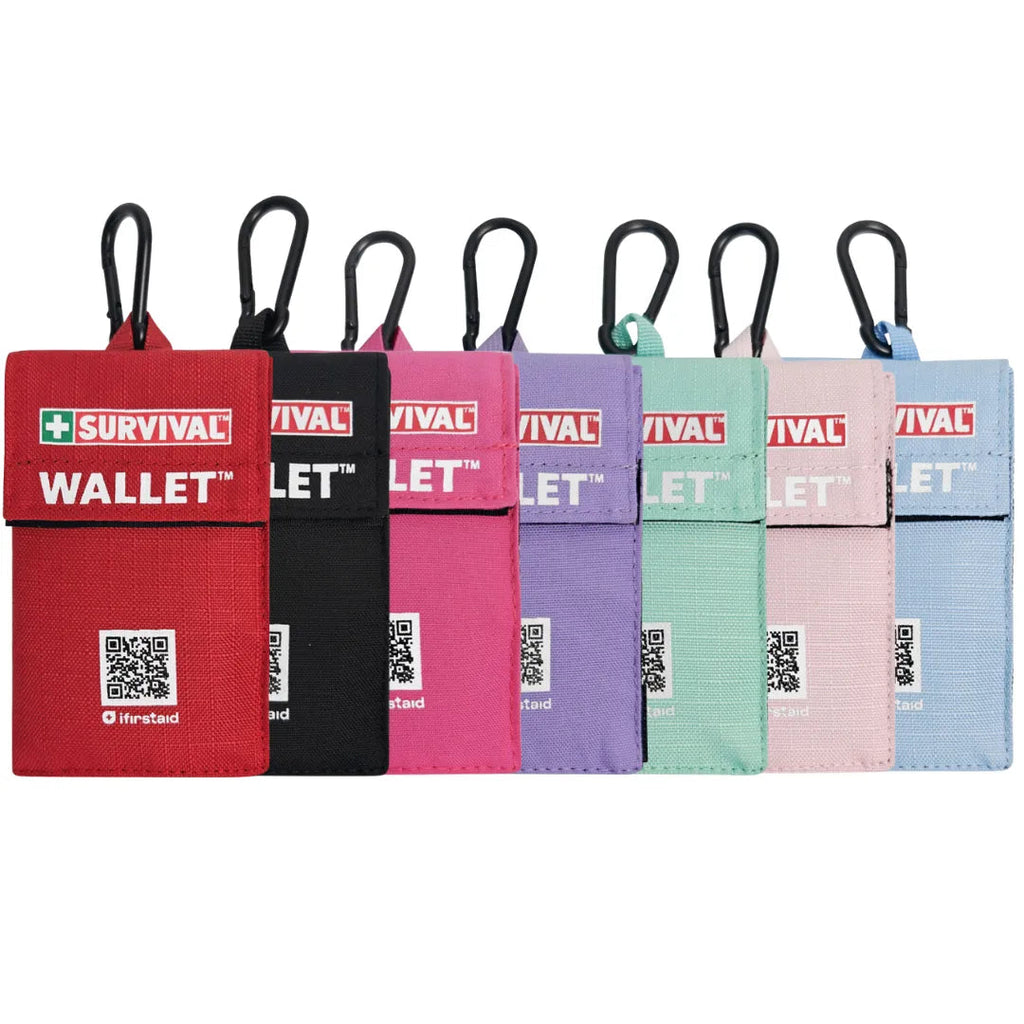 Water-Resistant First Aid Wallet | Everyday Carry | Survival
