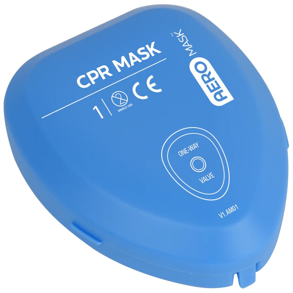 Latex Free CPR Mask with Hard Case | First Aid Kits | Survival