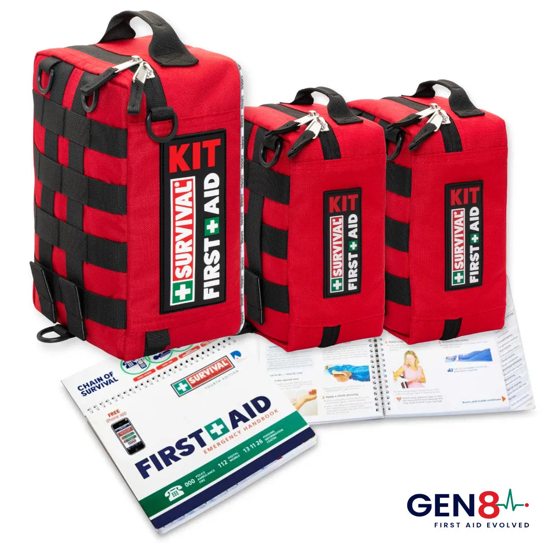 Gen 8 Family First Aid Bundle | Home and Vehicle | Survival
