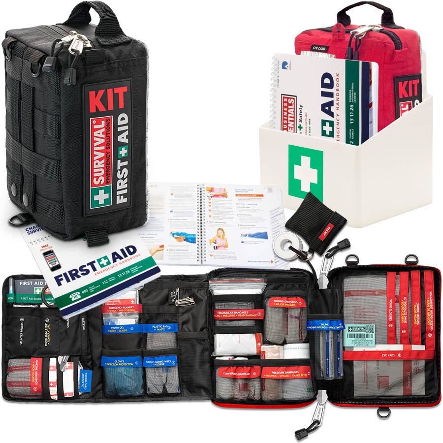 Workplace and Vehicle First Aid Bundle | Small Business | Survival