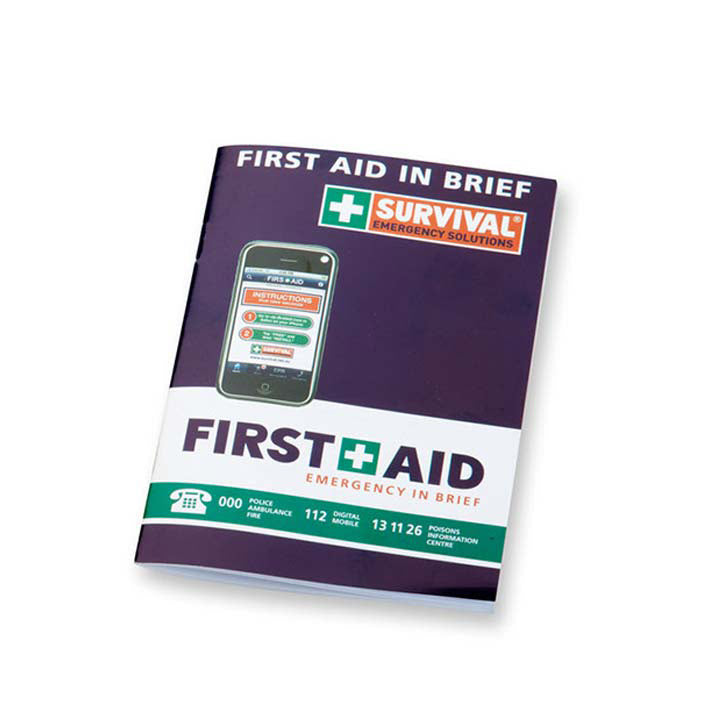 First Aid in Brief Booklet | Emergency Site Support | Survival