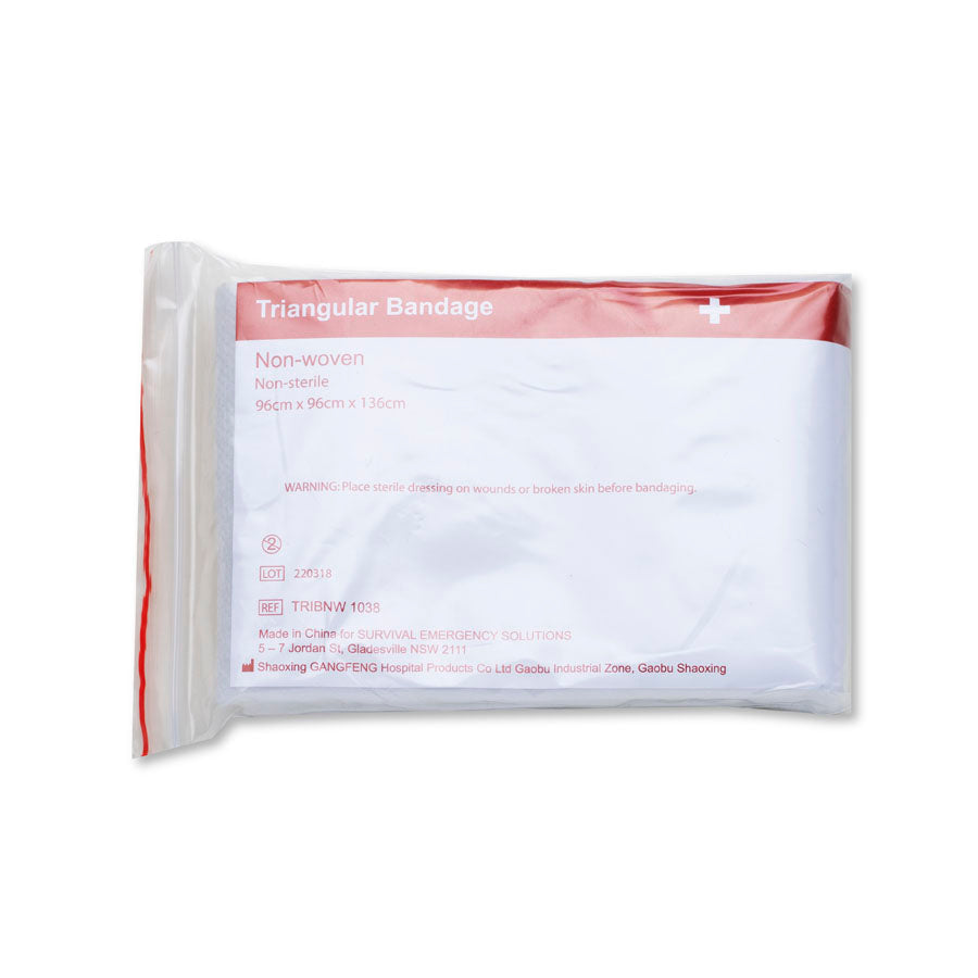 96cm x 96cm x 136cm Triangular Bandage | First Aid Kits | Survival