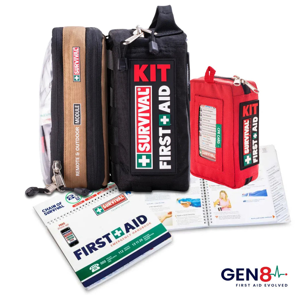 Gen 8 Camping First Aid Bundle | Remote Bush Travel | Survival