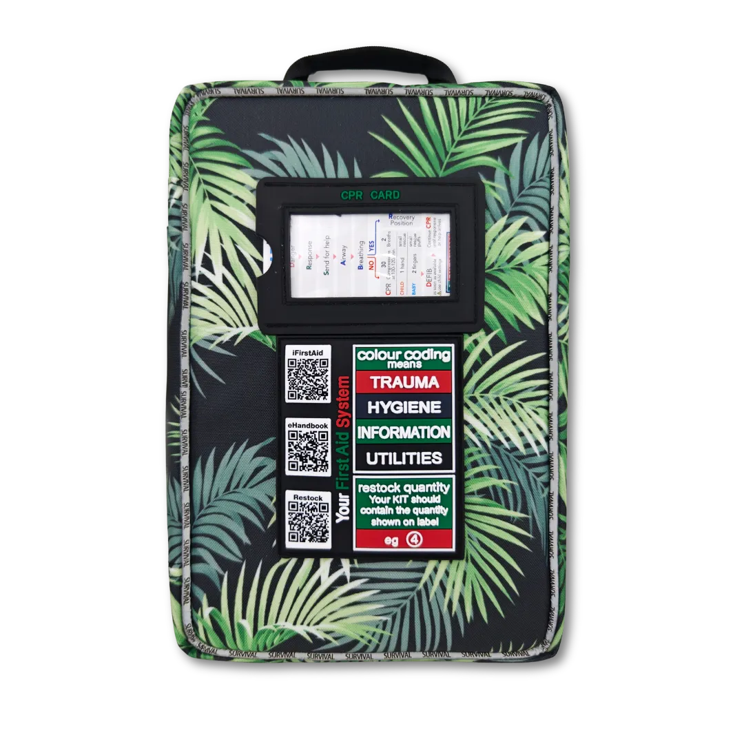 Midnight Jungle Family First Aid Kit | Home & Vehicle | Survival