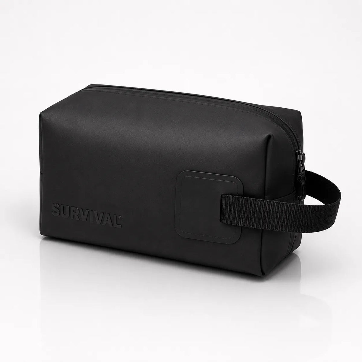 Matte Black Toiletry Bag | Travel and Site Stays | Survival