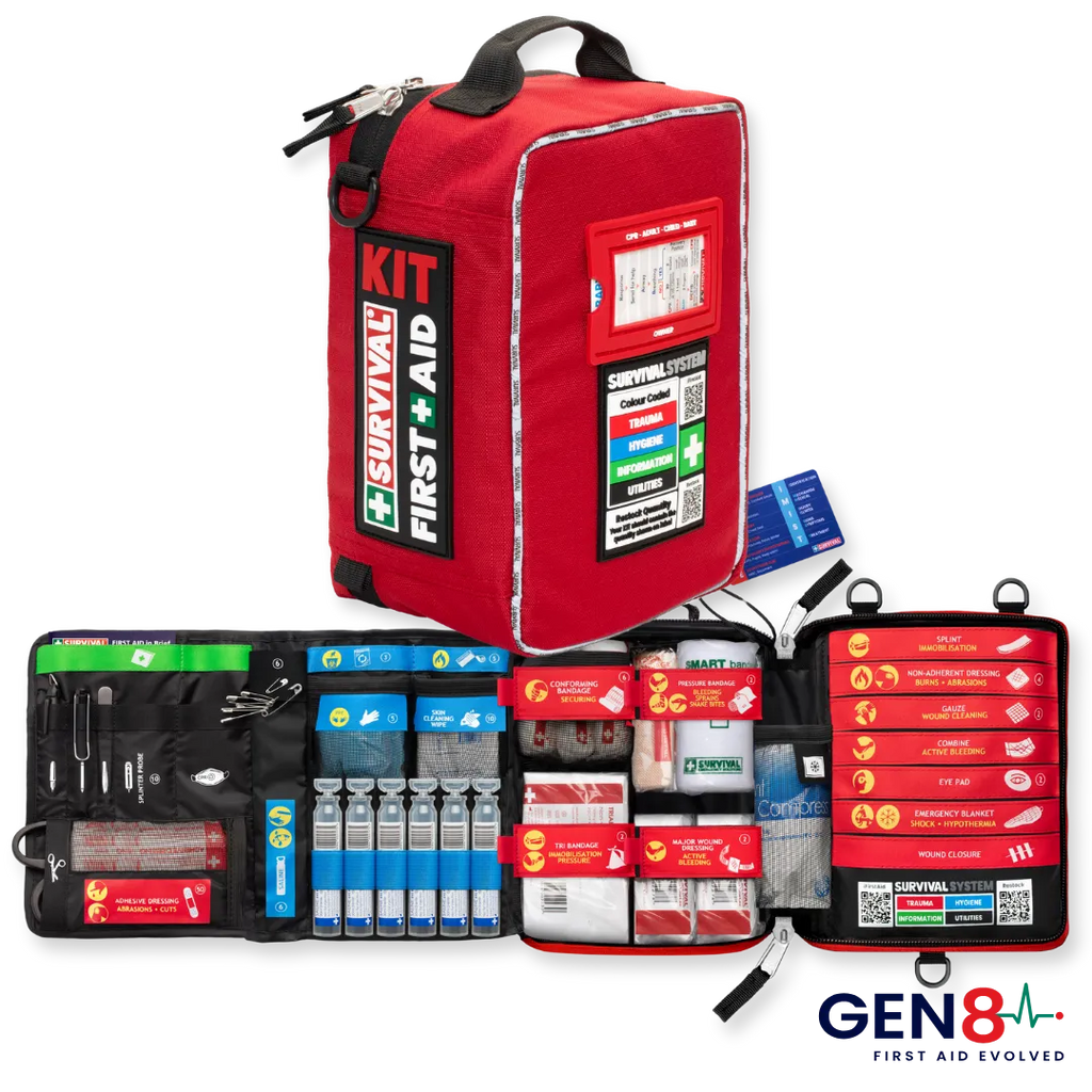 Large Survival First Aid Kit | Remote Site & Home