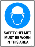 450x300mm PPE Sign | Construction & Industrial Sites | Uniform Safety Signs