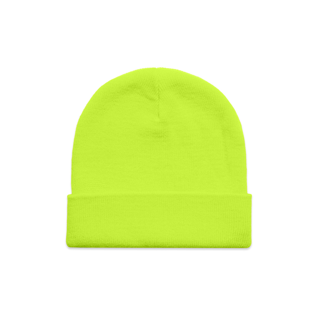 100% Acrylic Cuff Beanie | High Visibility Site Wear | Ascolour, view 2