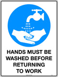 Self Adhesive Hygiene Sign | Food Processing & Labs | Uniform Safety Signs