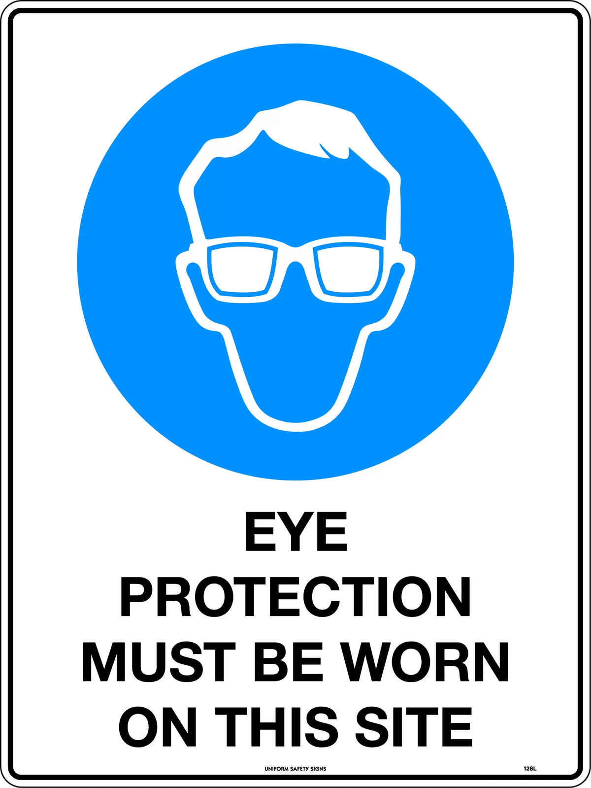 600x400mm Mandatory PPE Sign | Industrial Sites | Uniform Safety Signs