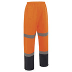 Hi Vis Wet Weather 2 Tone Taped Rain Pants - view 1