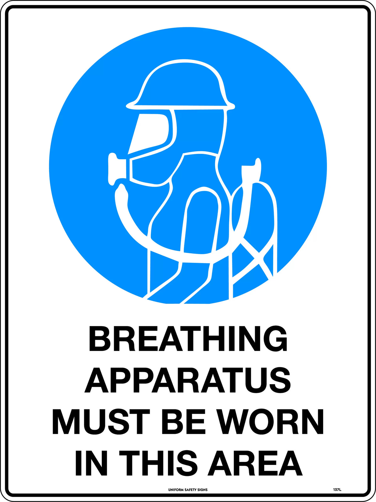 600x400mm Mandatory PPE Sign | Industrial Workspaces | Uniform Safety Signs