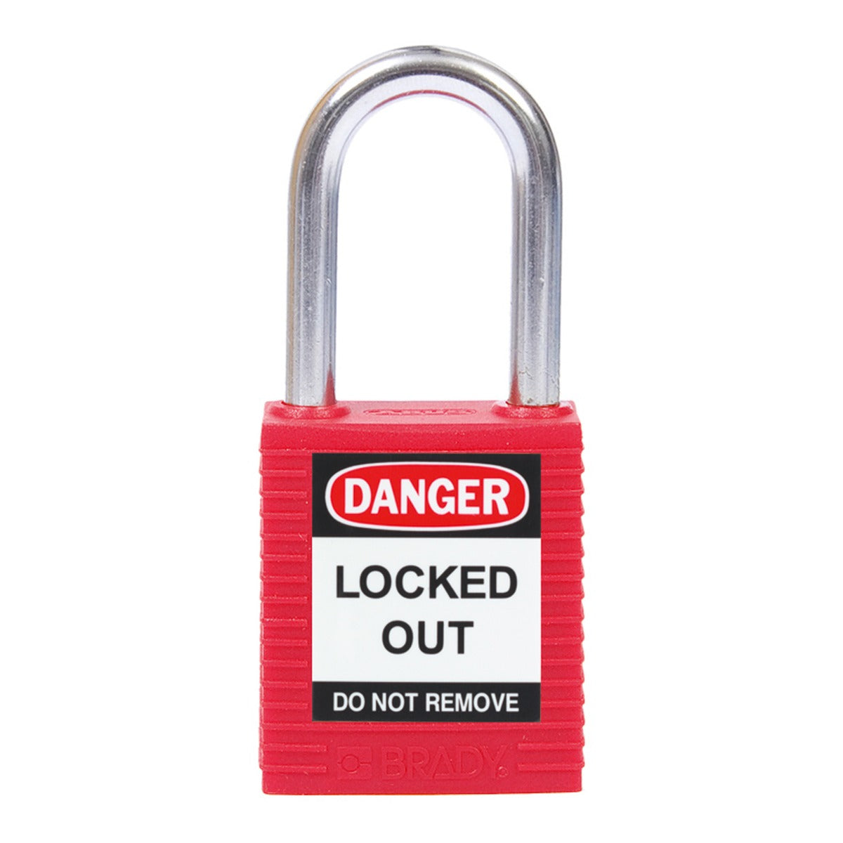 Brady Safety Plus Lockout Padlock | Red, Keyed Differently