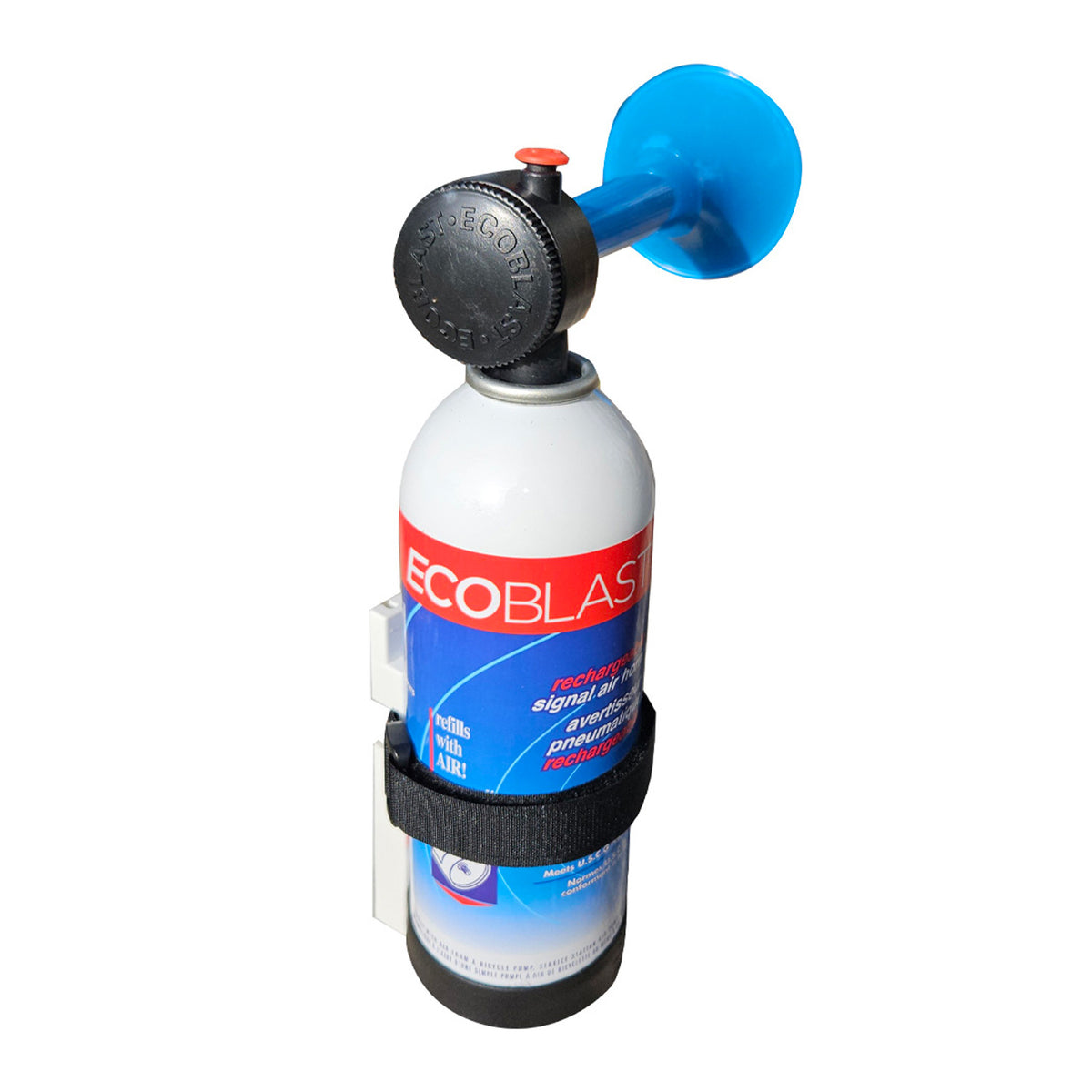 Brady Rechargeable Air Horn 115 dB | Refills With Hand Pump