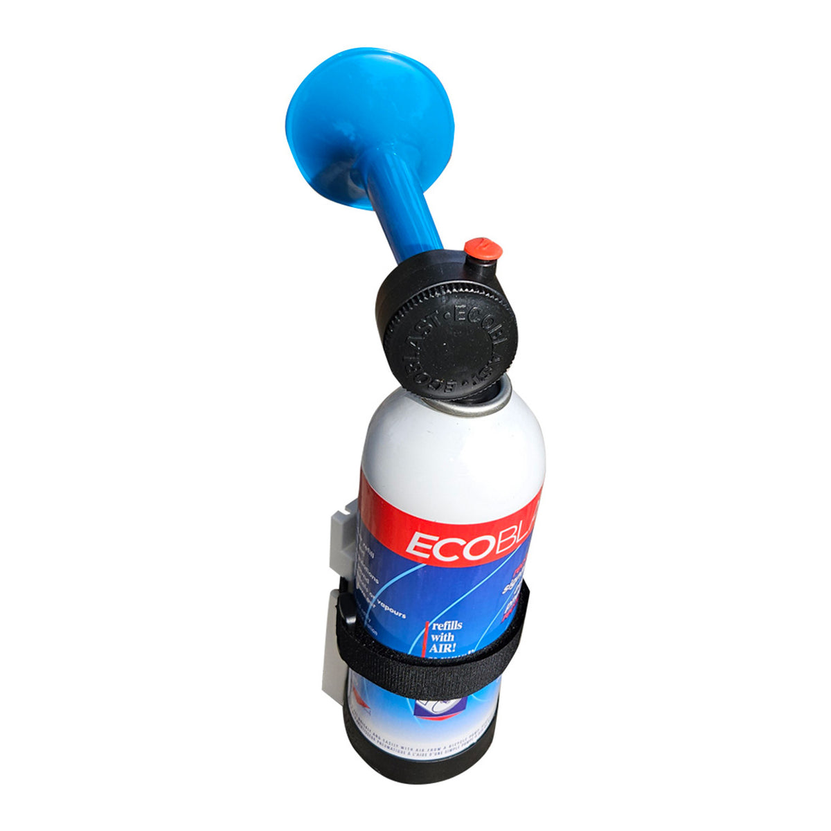 Brady Rechargeable Air Horn 115 dB | Refills With Hand Pump