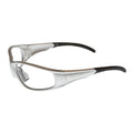 Maverick Silver Frame Hard Coat Safety Glasses | Vision Safe