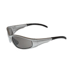 Maverick Silver Frame Hard Coat Safety Glasses | Vision Safe, view 2