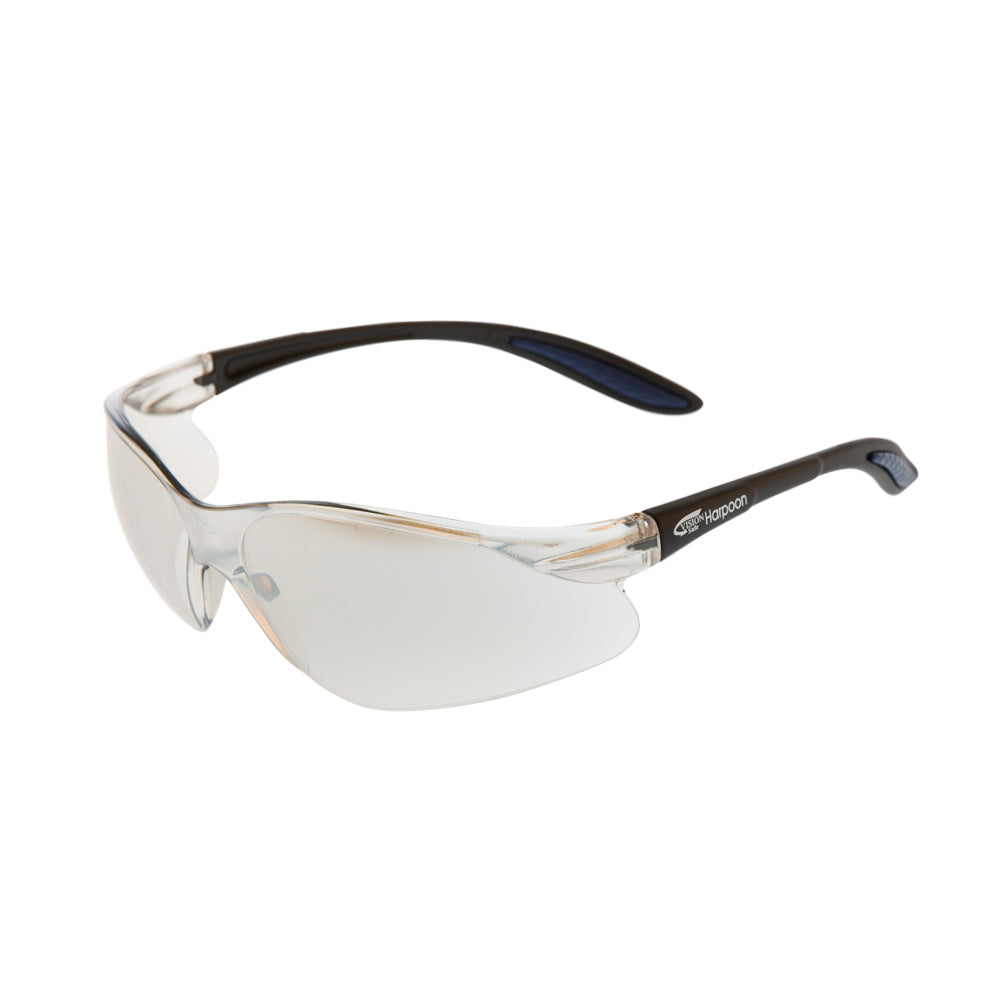 Black Frame Hard Coat Safety Glasses | Vision Safe