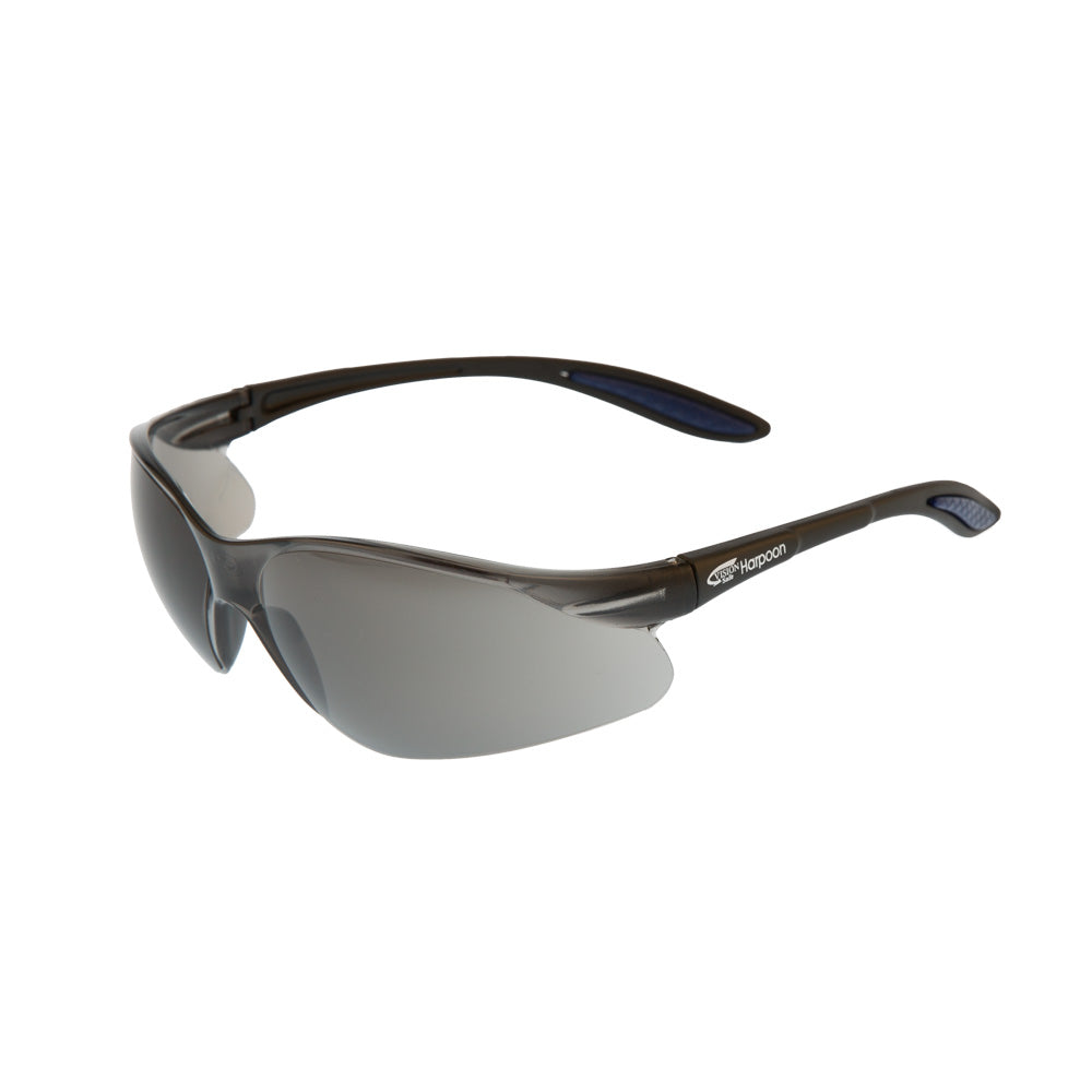 Black Frame Hard Coat Safety Glasses | Vision Safe, view 2