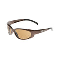 Sentinel Bronze Frame Safety Glasses with Brown Hard Coat | Vision Safe