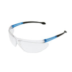 Blue Frame Hard Coat Safety Glasses | Vision Safe