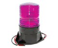 Tall LED Beacon - Magenta Hardwire 12-24V | Vision Safe