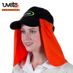 Attach-A-Flap 100% Cotton Neck Protector | Vision Safe, view 2