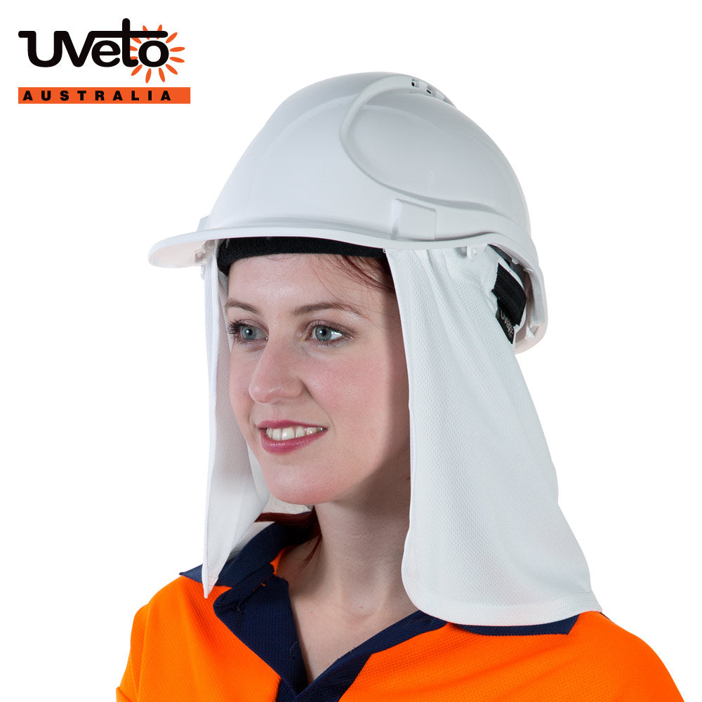 Attach-A-Flap Micro Mesh Neck Protector | Vision Safe, view 5