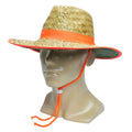 Straw Hat UPF50+ - Orange | Vision Safe