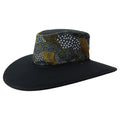 Nullarbor Indigenous Print Micromesh Wide Brim Hat | Vision Safe