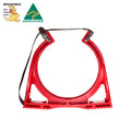 Small Red Bottle Chock with Cam Buckle and Strap | Vision Safe