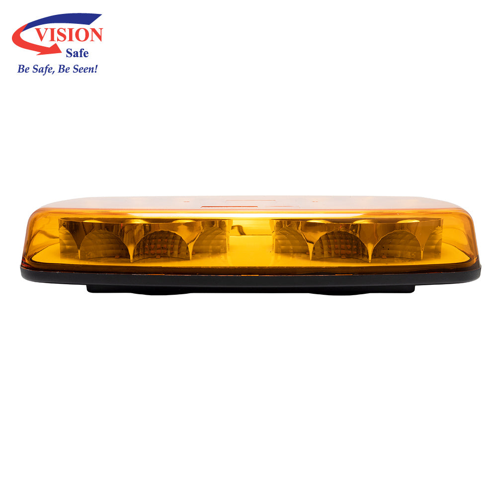 Bravo Amber LED Mini Bar with Magnetic Base 12-24VDC | Vision Safe, view 2