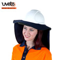 Brim 'N Shade Poly/Cotton Hard Hat Sun Shield | Vision Safe