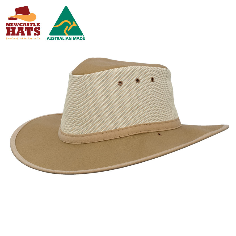 Canning Breeze Canvas Hat - Sand | Vision Safe, view 2