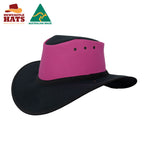 Standard Canvas Wide Brim Hat - Black Brim | Vision Safe, view 2