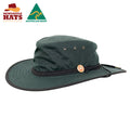 Oilskin Hat with Chinstrap - Bottle Green | Vision Safe
