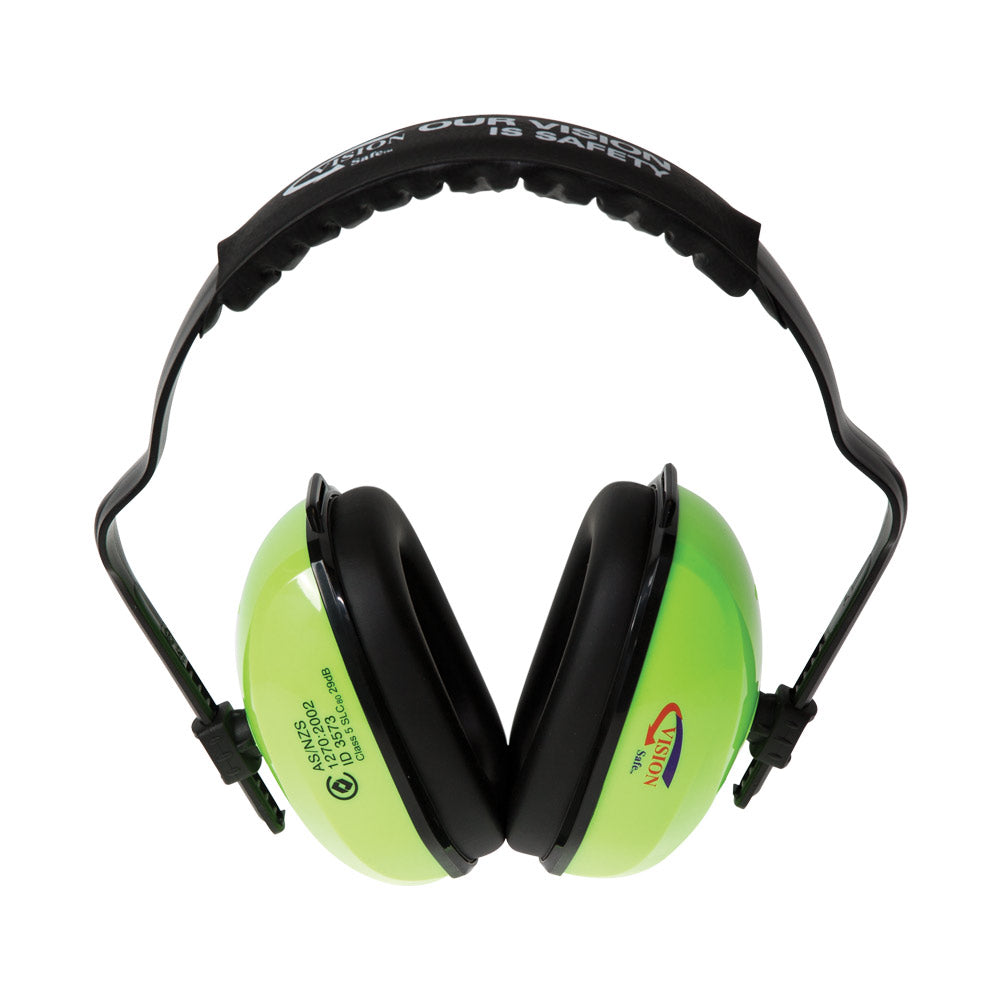 EM-206 Class 5 High-Visibility Earmuffs | Vision Safe