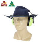 Earmuff Canvas Breeze Wide Brim Hat | Vision Safe, view 2