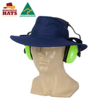 Wide Brim Sun Hat for Hearing Protection | Vision Safe, view 2