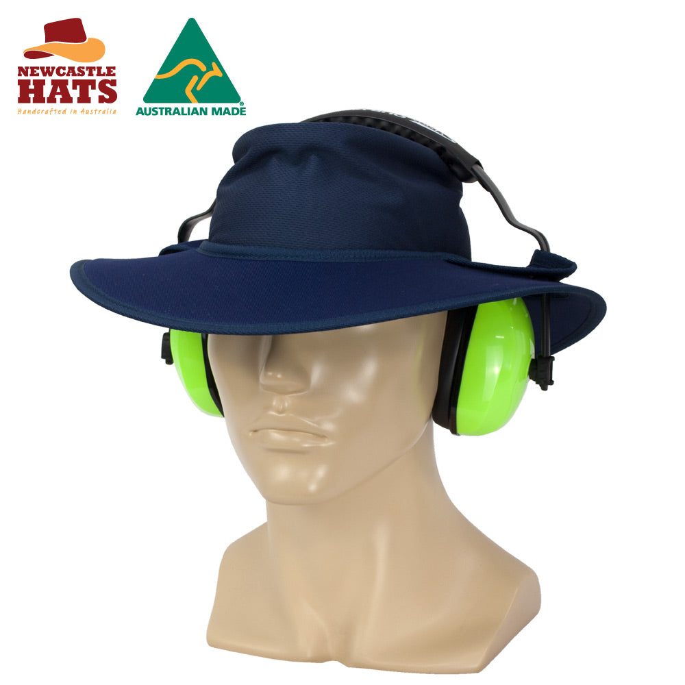 Micromesh Earmuff Compatible Sun Hat | Vision Safe, view 3