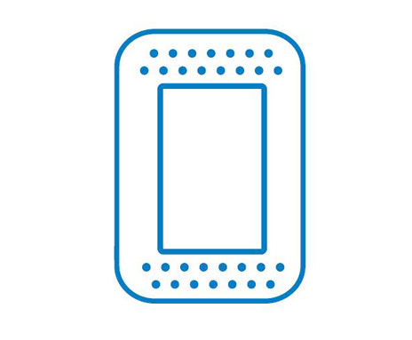 Island Dressings - Box of 50 | Vision Safe