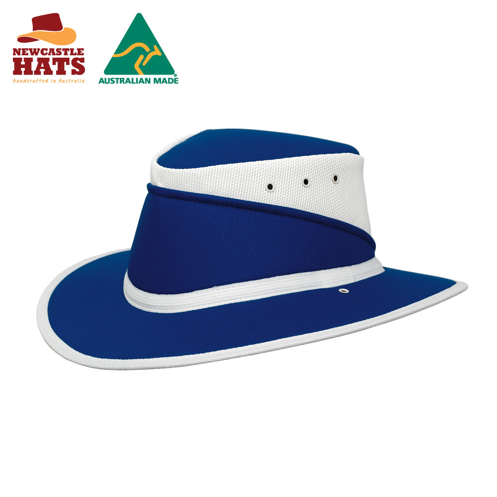 Flinders Medium Brim Hat with White Trim | Vision Safe, view 2