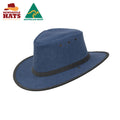 Cobalt Medium Brim Canvas Hat | Vision Safe