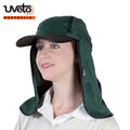 Micro Mesh Sun Hat - Bottle Green | Vision Safe