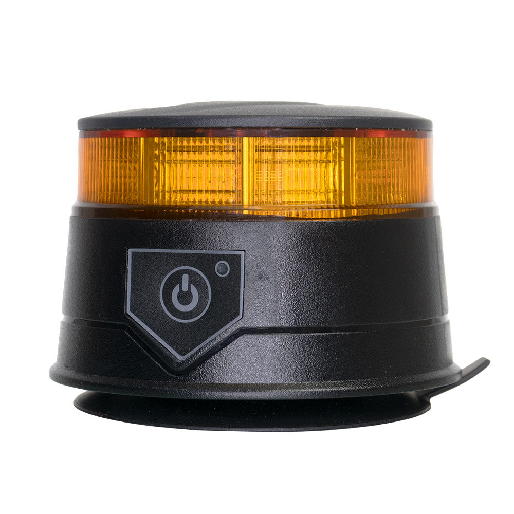Nano Rechargeable Amber LED Beacon with Magnetic Base | Vision Safe, view 2