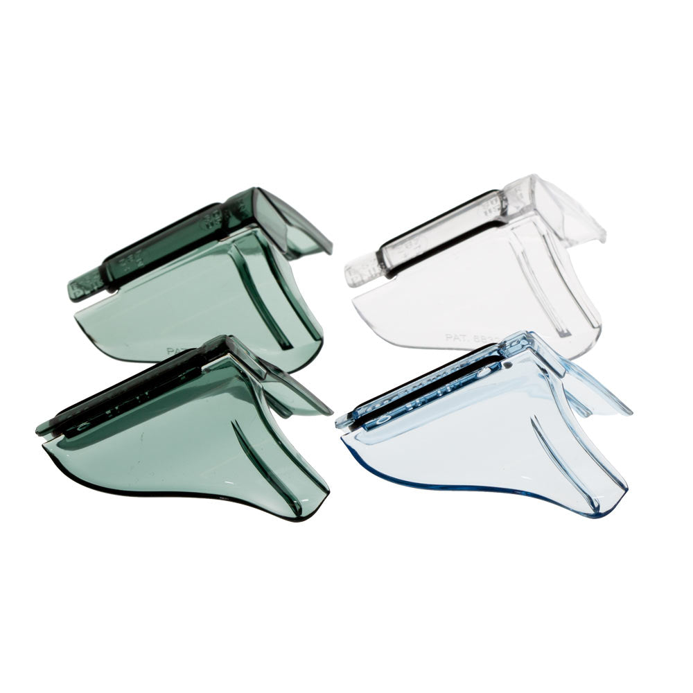Multi Fit Side Shields S-M Clear Blue Eye Shields | Vision Safe