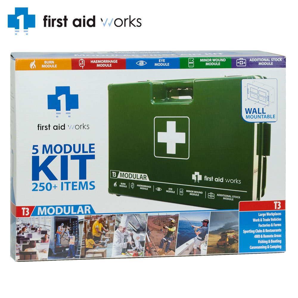 Modular First Aid Modular Hard Case Kit T3 | Vision Safe