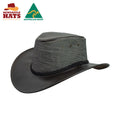 Murray Breeze Aniseed Leather Hat | Vision Safe