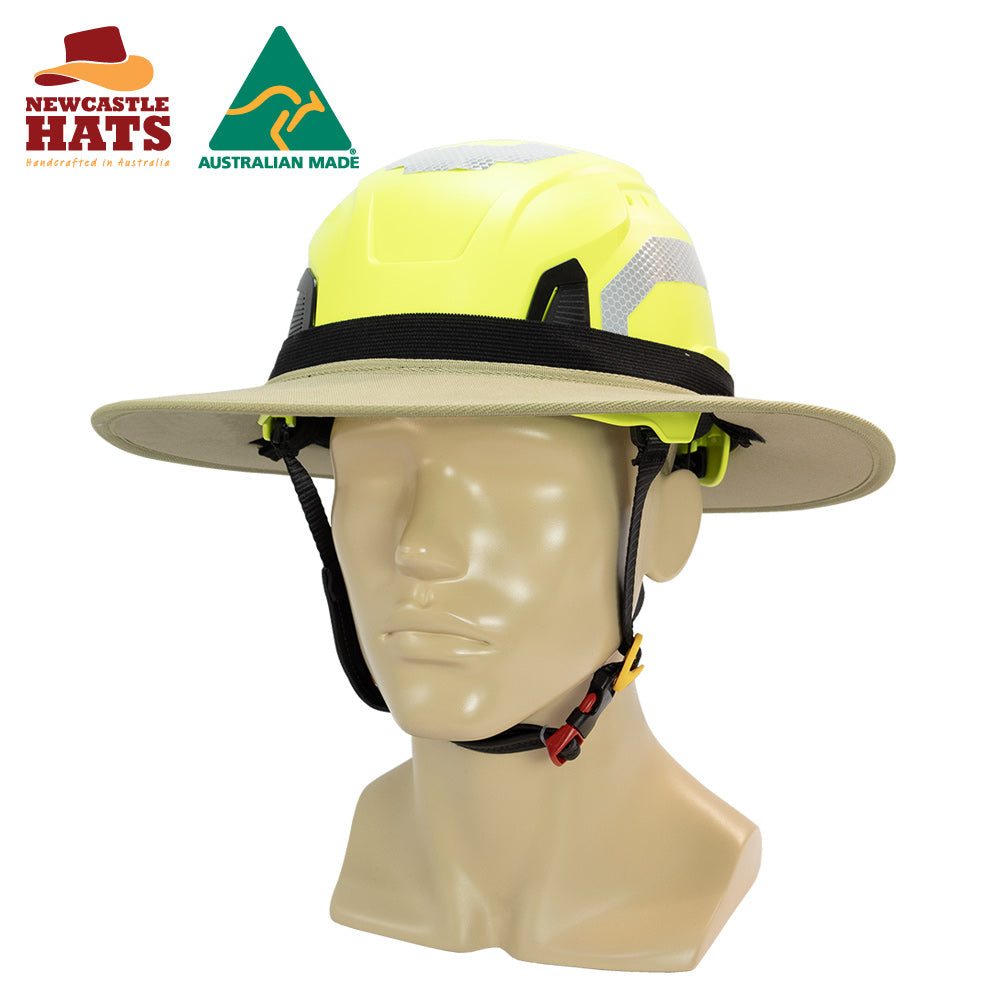 Safety Helmet Brim with Brimlock | Vision Safe