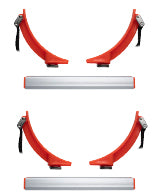 Single Cylinder Restraint with Double Bracket | Vision Safe